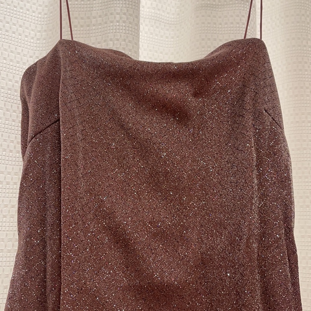 Sparkly pink dress